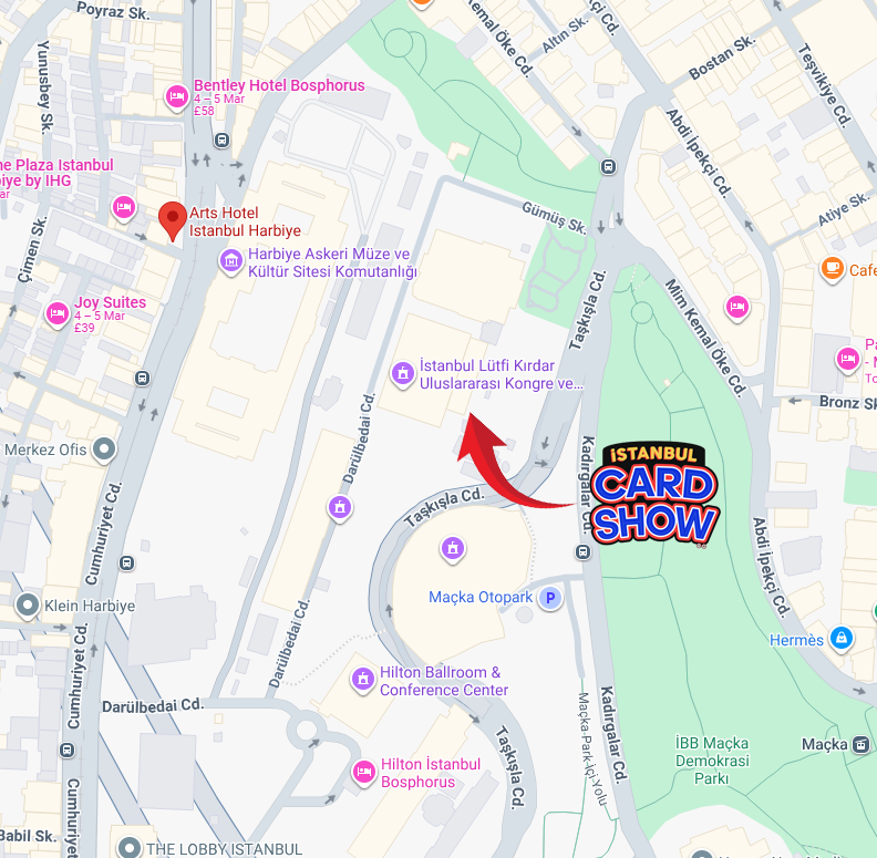 Arts Hotel Istanbul konum